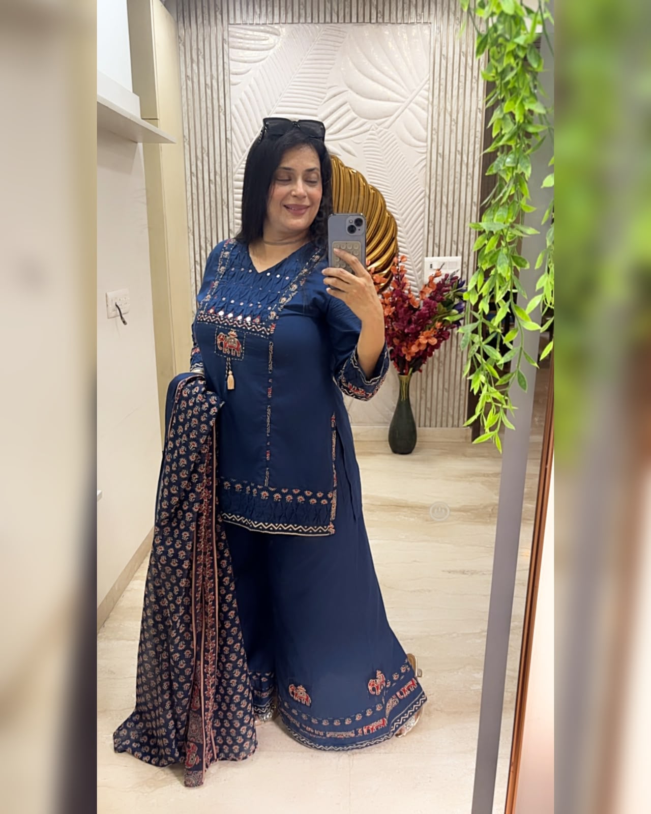 3 pcs cotton sharara